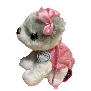 Poochie & Co. Plush Cat Girls Plush Purse